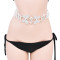 N-7899 Ethnic style butterfly women belt bohemian rhinestone body chain