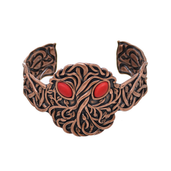 B-1238 Bohemian Ethnic Women's Bracelet Traditional Stone Open Bracelet Statement Women's Party Jewelry Gift