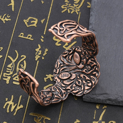 B-1238 Bohemian Ethnic Women's Bracelet Traditional Stone Open Bracelet Statement Women's Party Jewelry Gift