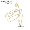B-1236 Geometric Women Arm Bracelet Punk Party Charms Bracelets Gold Statement Bracelet