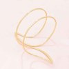 B-1236 Geometric Women Arm Bracelet Punk Party Charms Bracelets Gold Statement Bracelet