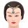 F-1045 Ethnic wind colored bead rope chain Bead Pendant Hair Jewelry For Women Ethnic Statement Gypsy Tassels Headband Hairwear