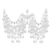 N-7993 2-Layer 3-Layer Silver Plated Leaf Tassel Ethnic Hair Accessories Belly Chains Pendants