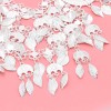 N-7993 2-Layer 3-Layer Silver Plated Leaf Tassel Ethnic Hair Accessories Belly Chains Pendants
