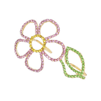 R-1578 Fashion Daisy Women's Alloy Ring Statement Fresh and Simple Flower Shape Women's Ring Jewelry Gift