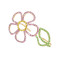R-1578 Fashion Daisy Women's Alloy Ring Statement Fresh and Simple Flower Shape Women's Ring Jewelry Gift