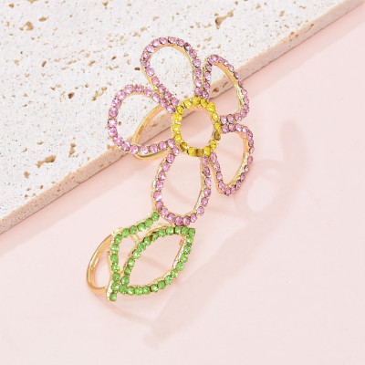 R-1578 Fashion Daisy Women's Alloy Ring Statement Fresh and Simple Flower Shape Women's Ring Jewelry Gift