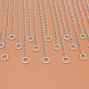 N-7995 Simple silver waist chain long chain tassel ring decoration Women Body Chain
