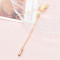 P-0231 Alloy Carved Leaf Women's Broach Tassel Broach Women's Dance Jewelry Gift