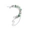 E-6548 1 PC Flower Women Ear Cuff Weddings Bride Alloy Leaves Elegant Clips Earrings