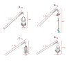 F-1050 Tassel Pendant Women Hairpin Ethnic Vintage Silver Carved Hair Jewelry