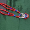 N-8003 Bohemian Traditional Acrylic Beads Lady Tassel Forehead Headwear Statement Vintage Lady Hair Jewelry Gift