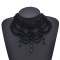 N-8002 Bohemian Style Women's Necklace Statement Crystal Beads Alloy Necklace Jewelry Party Gift