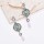 E-6556 Vintage Round Geometry Acrylic Turquoise Long Earrings Pink Water Drop Pendant Earrings Ear Jewelry
