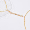 N-8007 Sexy Gold Multi layered Chest Chain Body Chain Tassel Women's Body Jewelry Gift