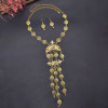 N-8010 Boho Ethnic Vintage Coin Tassel Earrings and Necklace Pendant Coin Chains Jewelry Set for Women Girls Birthday Gift
