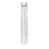 F-1051 Fashion Crystal Headdress Long Crystal Chain Tassel For Bridal Wedding Engagement Hair Accessories Hair Clip Hair Piece