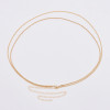 N-8024 Gold Plated Double Chain Body Chain Thin Body Jewelry