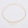 N-8024 Gold Plated Double Chain Body Chain Thin Body Jewelry