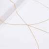N-8023 Simple Women Body Jewelry Statment Punk Sexy Charms Bust Chains