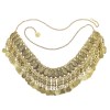 N-8031 Vintage Coin Tassel Metal Waist Chain Bohemian Summer Party Body Chain