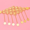 N-8036 Bohemian Coin Tassel Metal Waist Chain Bohemian Summer Party Body Chain for Women Girls Accessories