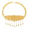 N-8035 Gold Hollow Carved Coin Tassel Waist Chain Body Chain