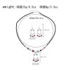 E-6572 F-1060 Bead Women Jewelry Sets Bohemian Ethnic Pendant Necklace Earrings Sets