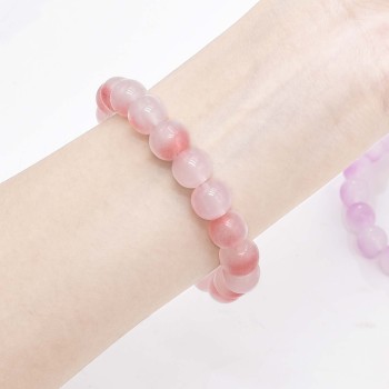 B-1251 6 Colors Acrylic Stone Beads Bracelet for Women Bohemian Summer Beach Party Hand Jewelry