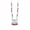 N-7714 Bohemian Vintage Necklace Exquisite Pattern Beads Forehead Pendant Necklace For Women Girls Ethnic Gift