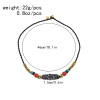 N-8045 Vintage Bohemian Necklace Exquisite Pattern Beads Forehead Pendant Necklace For Women Girls Gift