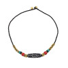 N-8045 Vintage Bohemian Necklace Exquisite Pattern Beads Forehead Pendant Necklace For Women Girls Gift