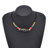 N-8045 Vintage Bohemian Necklace Exquisite Pattern Beads Forehead Pendant Necklace For Women Girls Gift