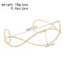 N-8044 Open Collar Necklace Women Silver Simple Cross Chokers Necklaces