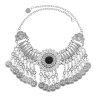 N-8043 Coin Tassel Women Necklace Vintage Bohemian Ethnic Chains Chokers Necklaces