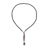 N-8042 Fashion Tibetan Ceramic Bead Pendant Necklace Sweater Chain