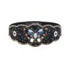 N-8054 Butterfly Women Belt Ethnic Bead Statement Wide Elastic Turkish Charms Body Jewlery