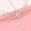 Bridal Wedding Hair Accessories Silver Crystal Pearl Handmade Headpiece Women Headbands Jewelry