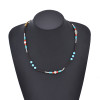 N-8057 Vintage Tibetan Bead Pendant Beaded Choker Necklace for Women Girls Party Gift