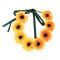 F-1065 Sunflower Women Hairbands Ethnic Bandage Statement Wedding Hair Jewelry Headband