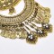 N-8059 Vintage Gold Gypsy Coin Choker Necklace for Women