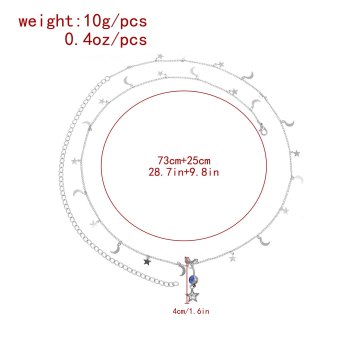 N-8063 Simple Women Silver Body Jewelry Pendant Tassel Heart Statement Waist Chains