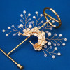 E-6578 2023 New Alloy Girl Sweet and Cute Gypsy Charm Baroque Ear Clip Jewelry Party Gift