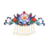 F-1067 Retro flower hairpin jewelry Pearl Tassel costume wedding hair accessories Banquet party for Women Girl Gift