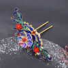 F-1067 Retro flower hairpin jewelry Pearl Tassel costume wedding hair accessories Banquet party for Women Girl Gift