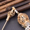 F-1072 Fashionable Chinese Luminous Lantern Pendant Hairpin Bridal Wedding Accessories