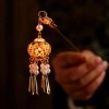 F-1072 Fashionable Chinese Luminous Lantern Pendant Hairpin Bridal Wedding Accessories