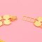 N-7795 Retro Gold Coin Tassel Women Waist Chains Metal Belt National Costume Body Jewelry