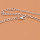 N-8070 New Gypsy Silver Metal Long Tassel Necklace Bohemian Style Headwear Women's Banquet Jewelry