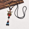 N-8072 2023 New Rose Cow Head Dark Sweater Chain Fashion Women's Necklace Party Gift
